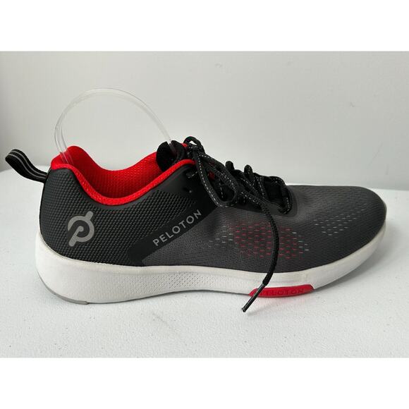 Peloton Mens Gray & Black Circuit Runner Running Sneaker Shoe F-GS-118 Size 11 - Picture 4 of 11